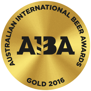 2016 Gold Medal - Australian International Beer Awards