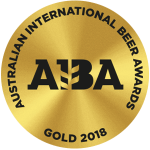 2018 Gold Medal - Australian International Beer Awards