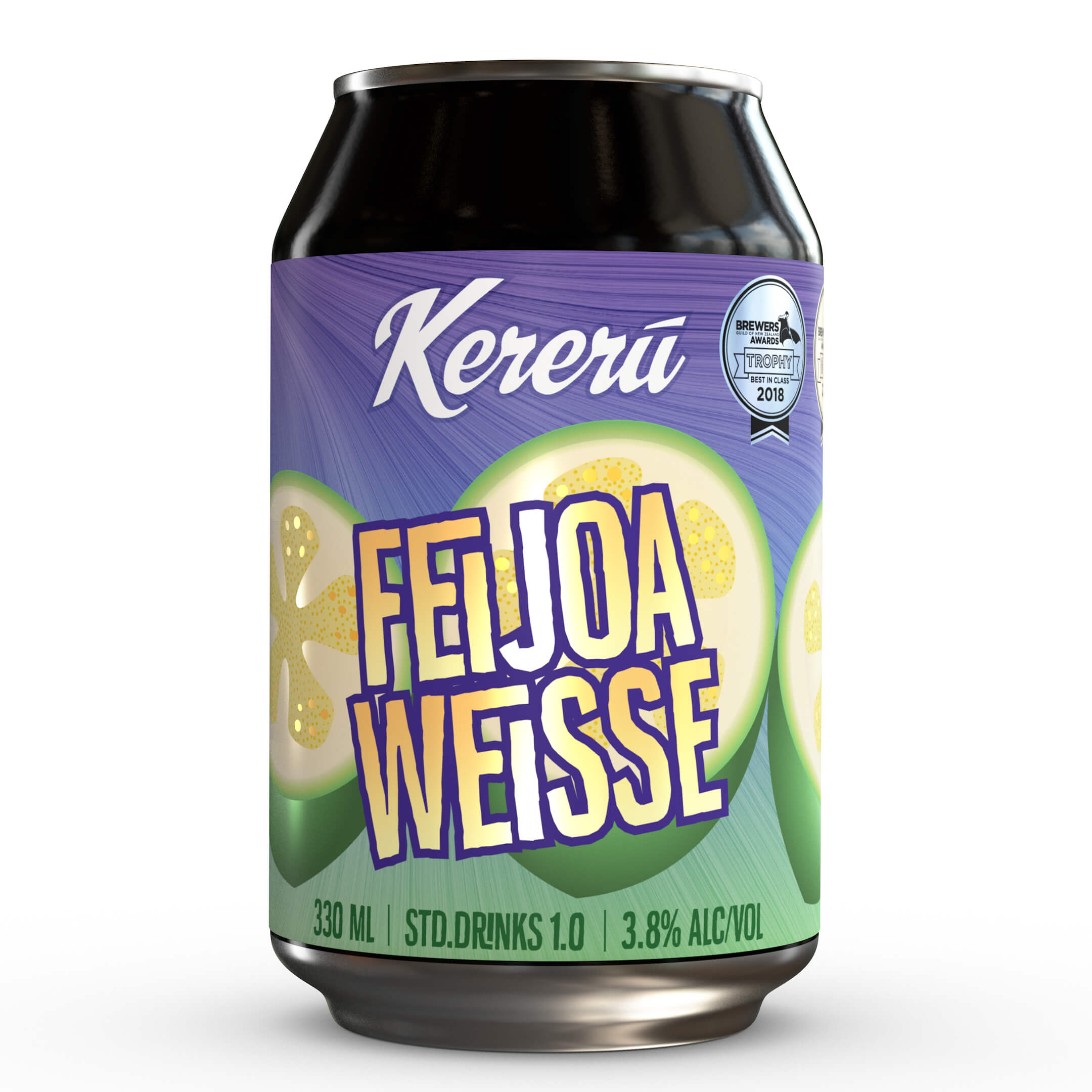 Feijoa Weisse Ale Sour, Tart and Funky, Wheat Beer Hazy Blonde Beer