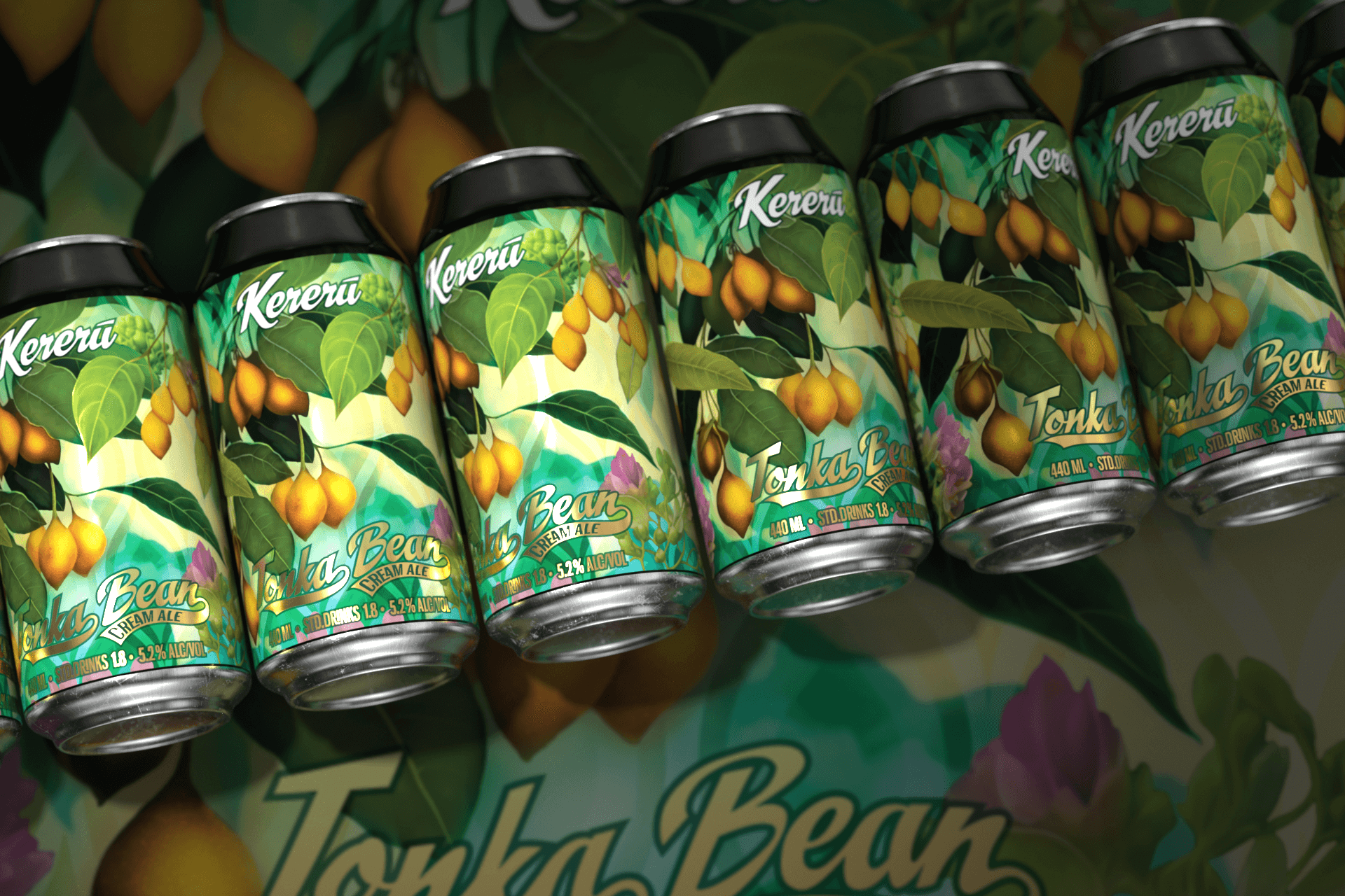 Tonka Bean Cream Ale Kereru Brewing