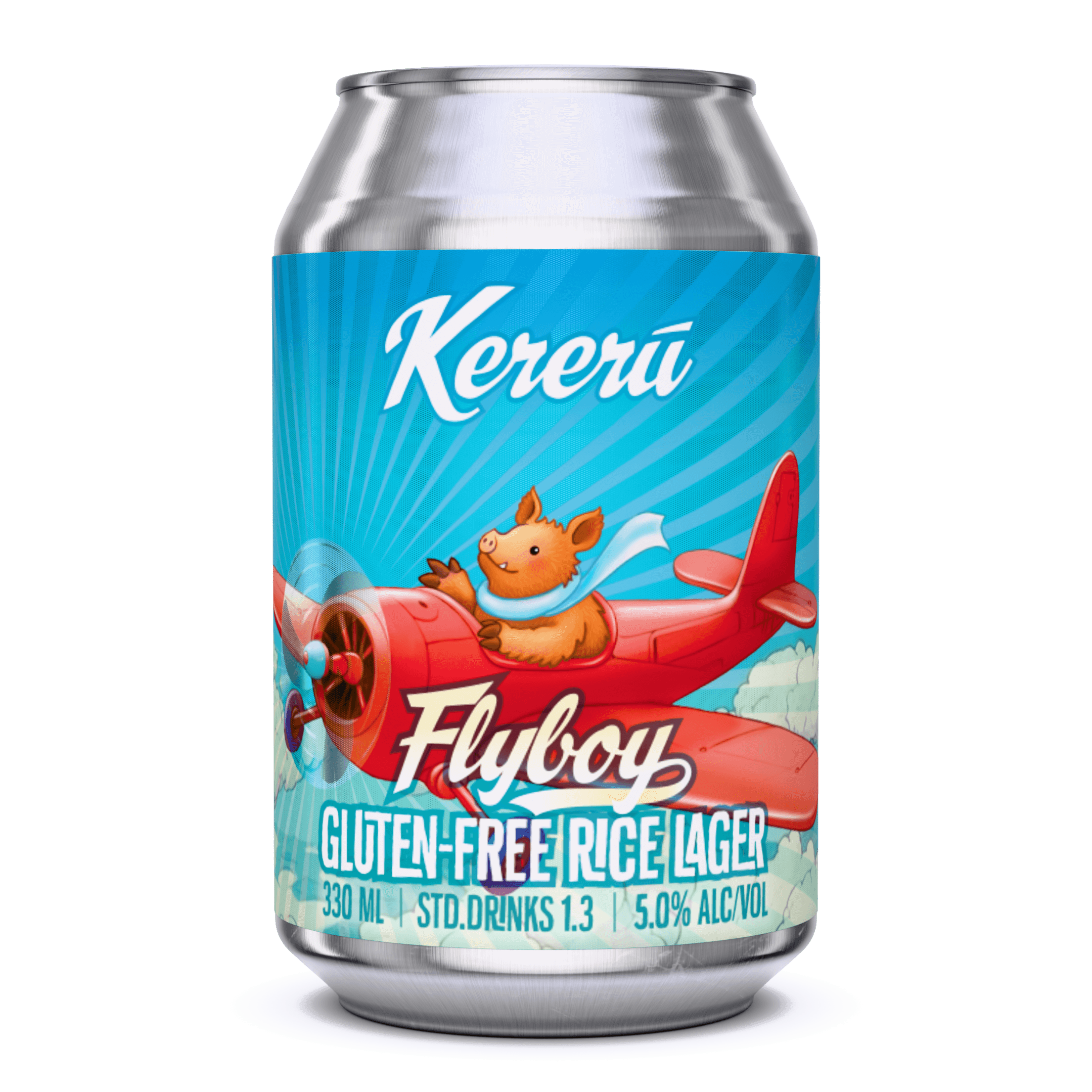 Flyboy Gluten-Free Rice Lager