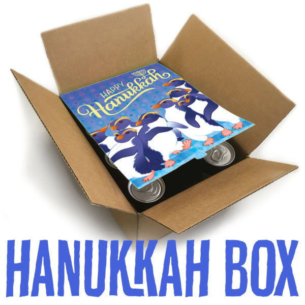Hanukkah Beer box